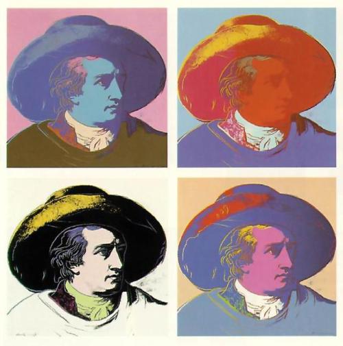 artist-andy-warhol: Goethe, 1982, Andy Warhol