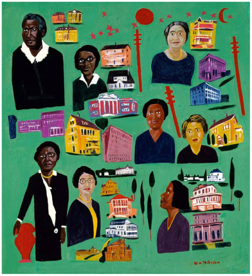 frequencebariole:William Henry Johnson - painting - “ Women Builders “