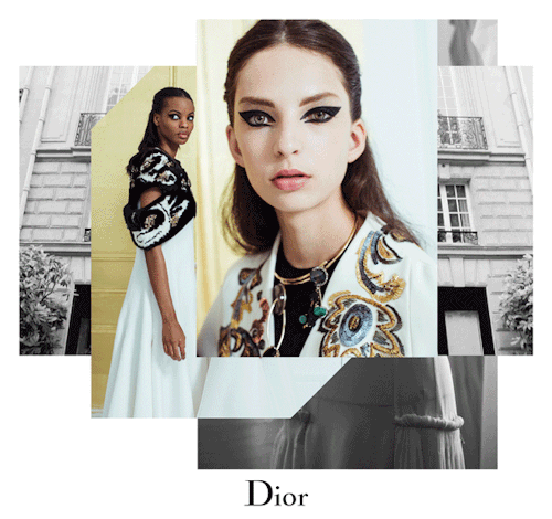 dior: Dior couture Autumn-Winter 2016-17 fashion show.
