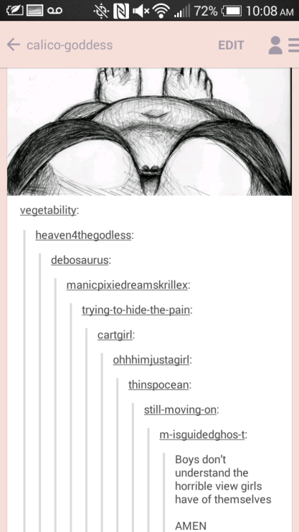 calico-goddess: The original post vs what tumblr turned it into. It had nothing to do with body sham