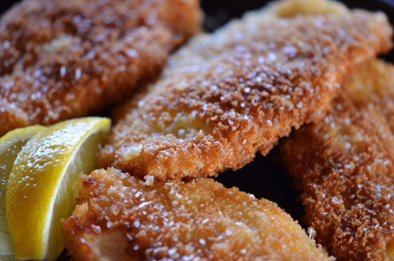 I was asked the other day if I had a particular meal that I turn to time and time again, when I’m either out of ideas or need something in a hurry. Crispy on the outside and juicy on the inside, versatile breaded chicken cutlets might be the item....