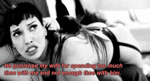 slutwitharing:He wanted to show me and my wife who the real boss is. 