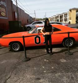 Getting A Ride To The Gig In The General Lee. #Nashville By Evilaiden