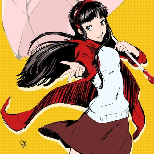 Yukiko Amagi from Persona 4! Haven’t drawn her in a long while.
