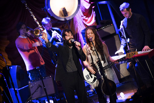 The Lone Bellow at the Bowery Ballroom NYE show.Site: Site 