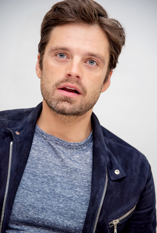 sebastiansource:Sebastian Stan at the ‘Destroyer’ Press Conference at the Four Seasons H