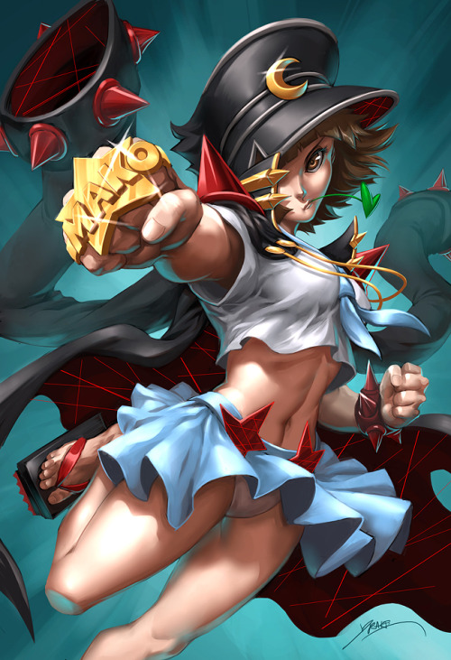 madmothmiko:    Drake Tsui: Kill La Kill Fanart   Tumblr URL: quirkilicious  <3 <3 <3 <3