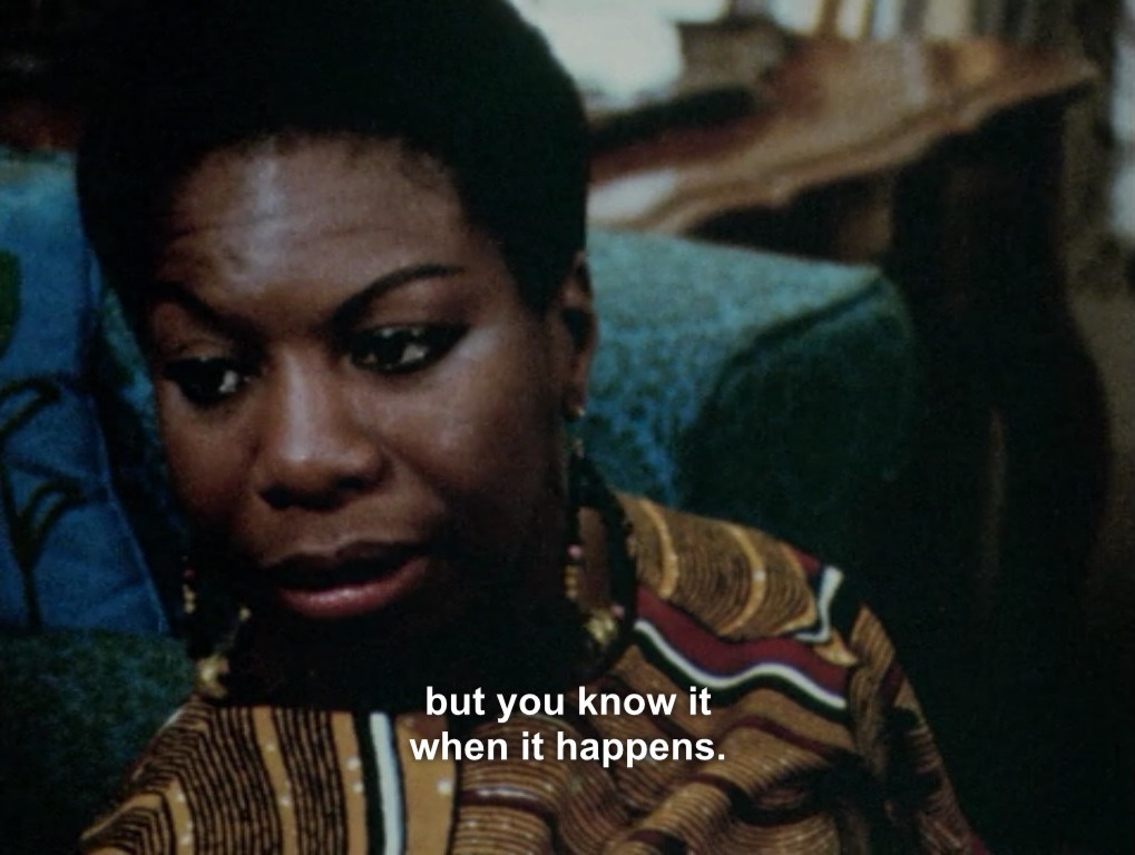 uwubean:  What’s free to you, Nina?What Happened, Miss Simone? (2015)