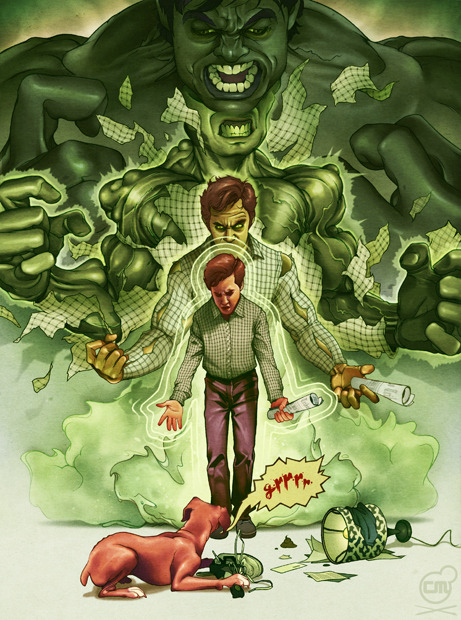  “My Favorite Shoe!” by Chris B. Murray Artist website / facebook / tumblr