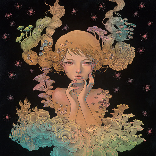 Audrey Kawasaki. Audrey Kawasaki’s stunning series of paintings for Thinkspace Gallery’s