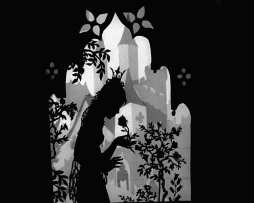 kittenmeats:  “The Sleeping Beauty” (1954) - Lotte Reiniger 