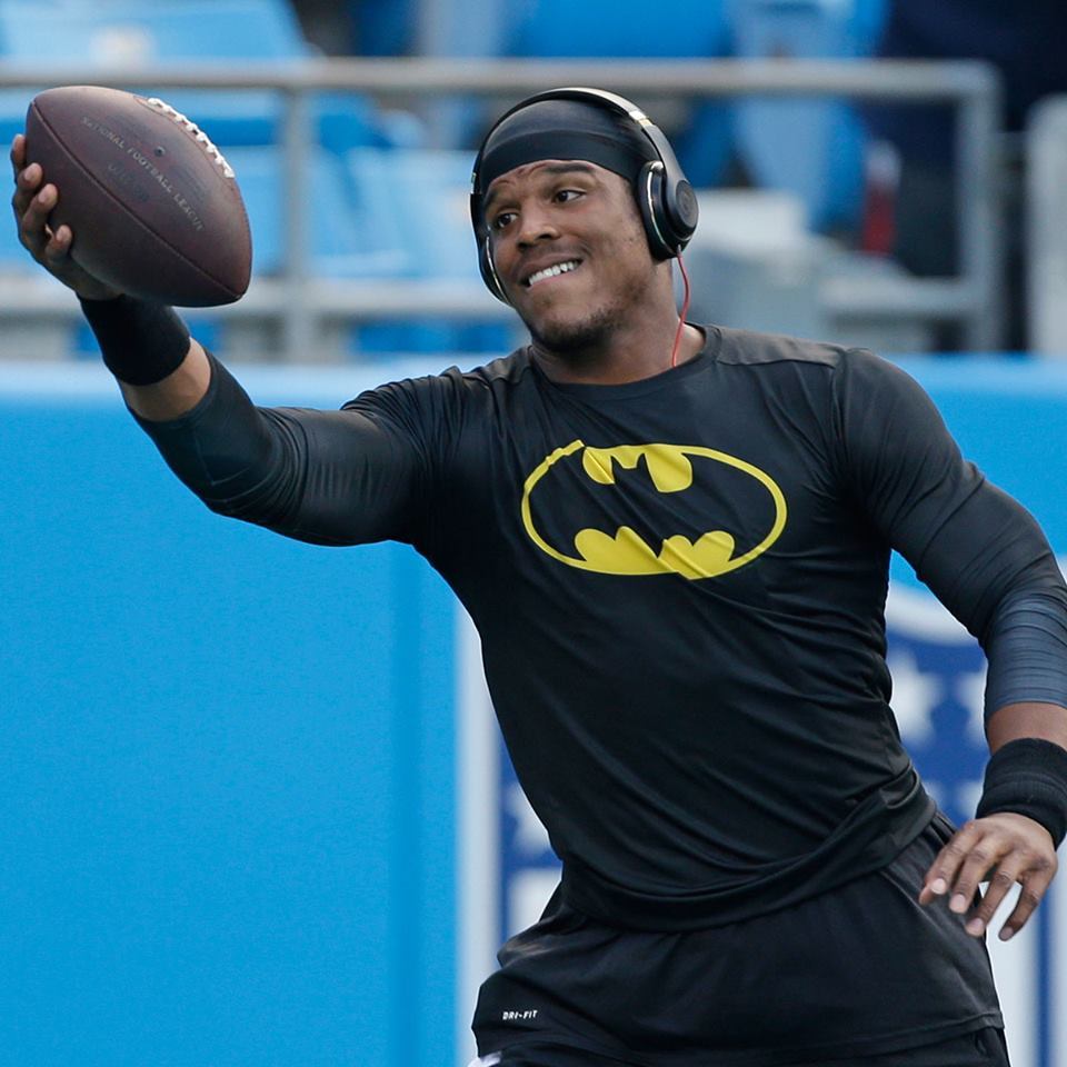 BATMAN NOTES — NFL? Star QB + Batman Fan= Carolina Panthers Cam...
