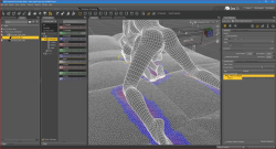 Daz3D Trick: D-Former &amp; weight-mapping the Bed…  Select bed Add D-Former, name it D-Former_Bed Select D-Former_Bed_Field, change Scale to 0% Change the Influence Mode to Weight Map Change to your Build | Scripting tab (depending on your layout)