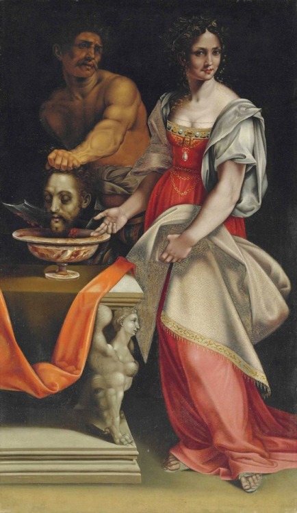 Salome with the head of Saint John the Baptist by Cesare da Sesto, 1516-1518