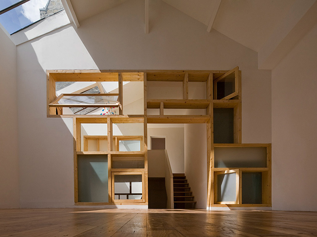 subtilitas:  Colboc Franzen and Associates - Loft renovation in a former printer’s