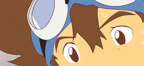 digi-egg:  He’s attacking during evolution…