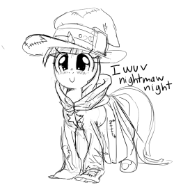 mewball:  horsie halloween  HNNNNG <3333