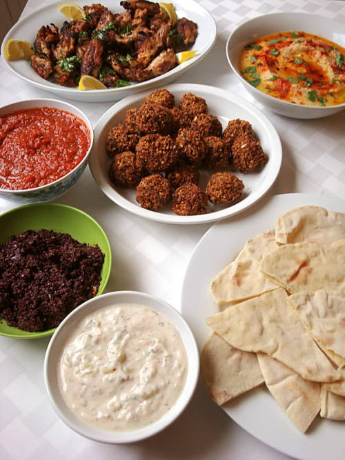 eslamy:middle eastern mezze