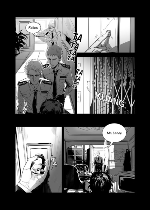 My  original Yaoi Comic 《Sanctify》,  click the link to read more   theyaoiarmy.com/webcomics