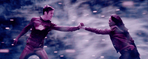 westallengifs:   The Runaway Dinosaur, The Flash CW (2016)   vs    The Flash: