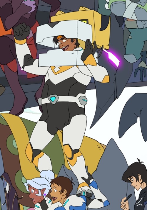 daxterdd: Some character closeups from the Voltron SDCC 2018 poster