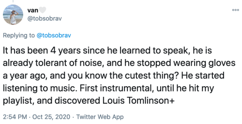 The thread that Louis replied to today - 25/10 | Original thread