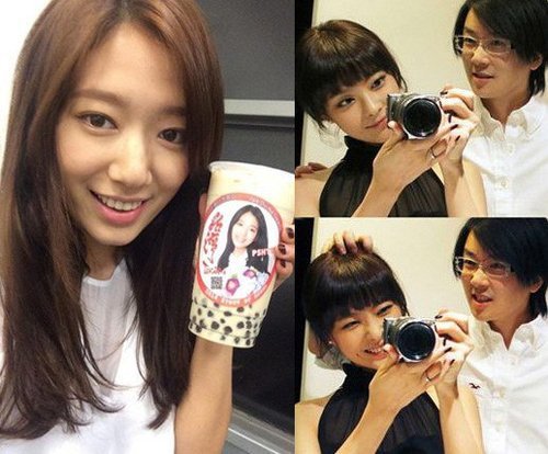 Park Shin Hye visits Lee Eun Sung at her postpartum care center