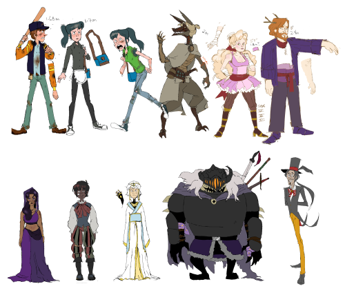 Round IV Characters