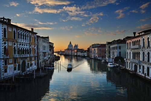 Porn Pics citylandscapes:  Dawn in Venice by Vesna