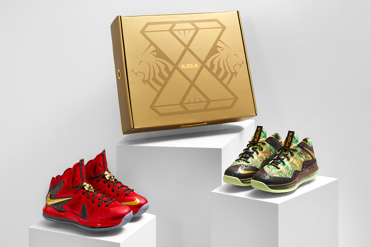 mrbasketballbrasil:  Nike LeBron James Championship Pack. Celebrando o 2 título