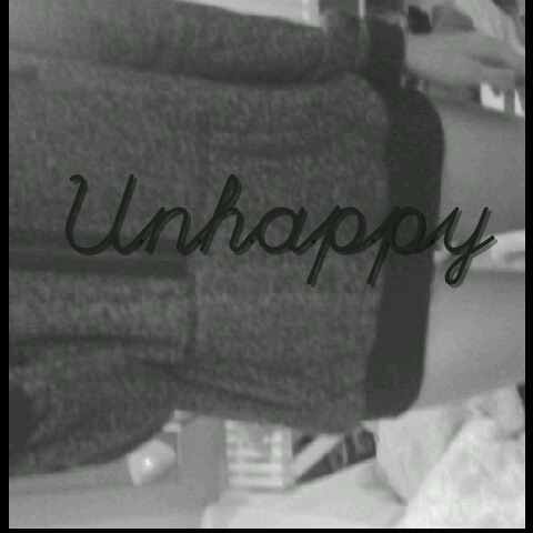 XXX Unhappy. on We Heart It. http://weheartit.com/entry/75530428/via/whyworthless photo