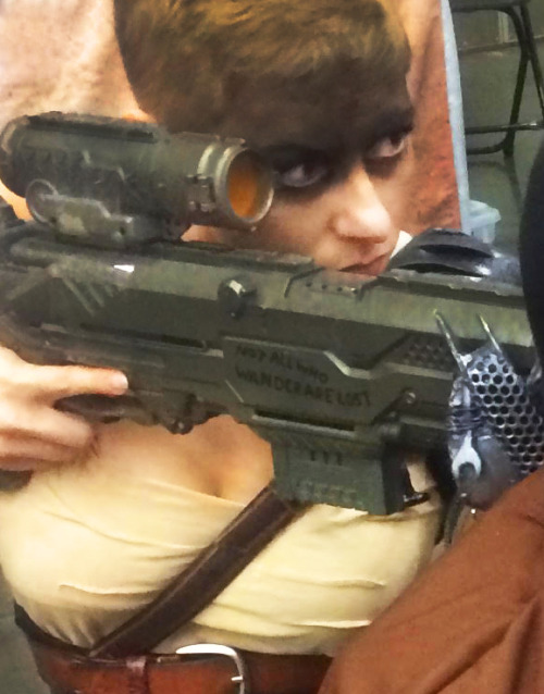 ceruleancynic: Furiosa, Baltimore Comic Con 2015 A couple of pics. I’m really, really happy wi