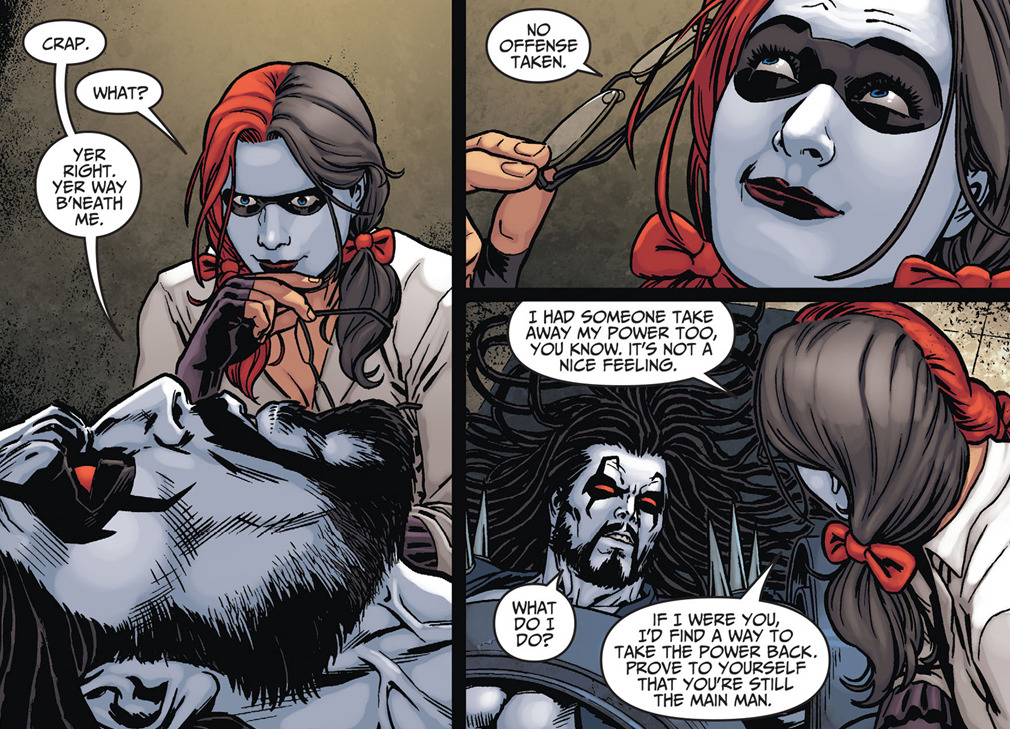 why-i-love-comics: friendly reminder that Harleen is actually really intelligent