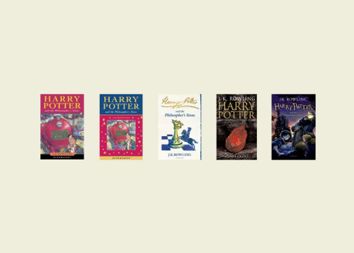 ohhmarauders: harry potter minimalist + favourite editions