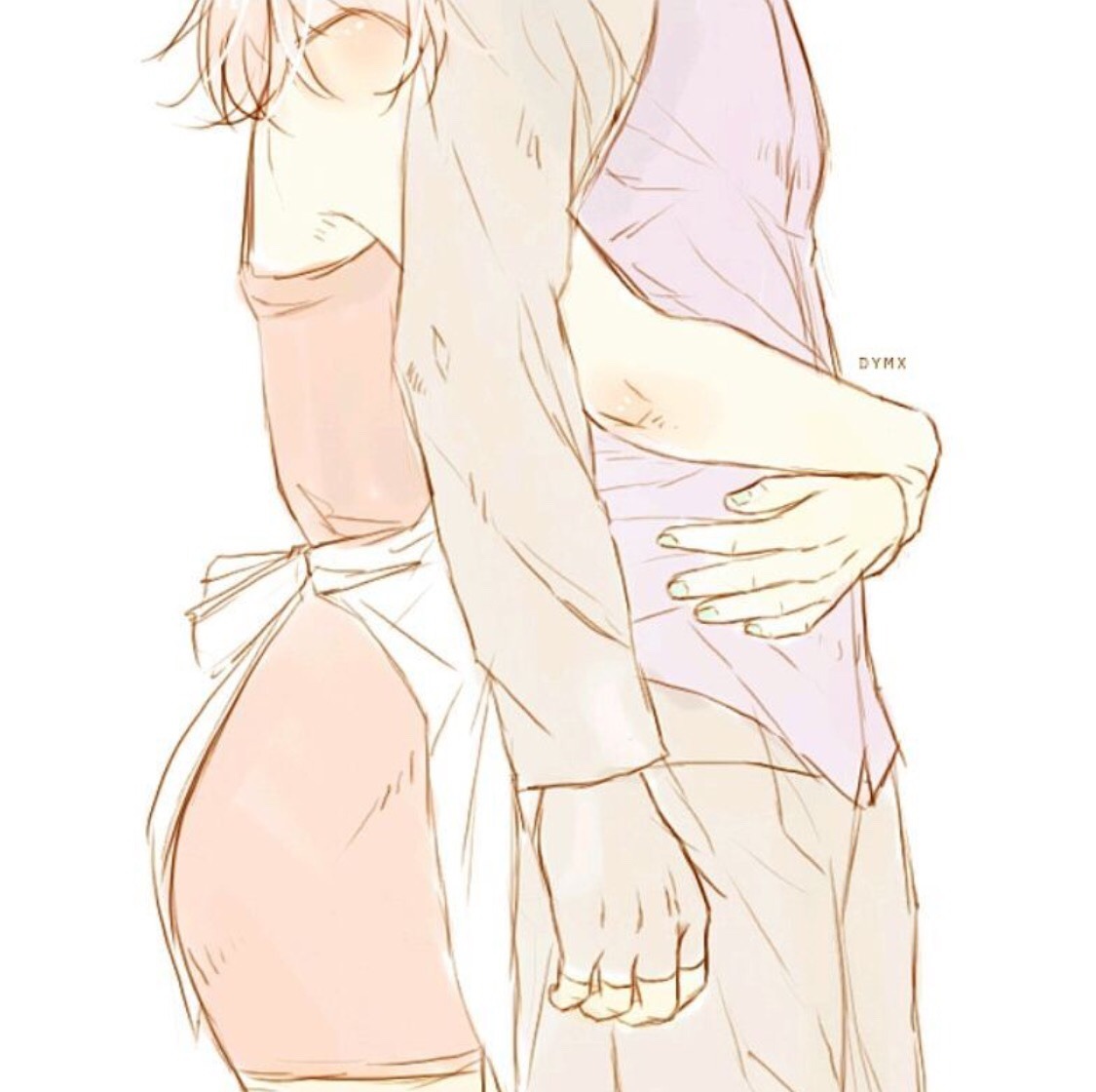 uchihawolfgirl:  Back hug~! ❤️