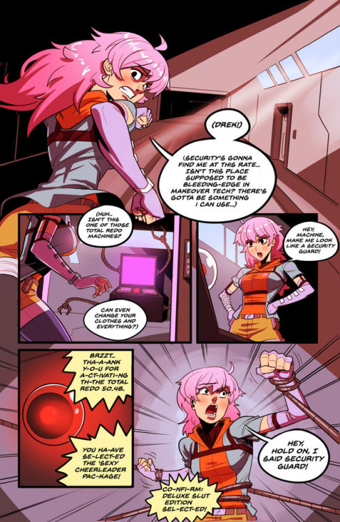 gigglingbimbodoll: thedeepgroove: hey guys, did a big ol’ comic commission for digidevi and their OC