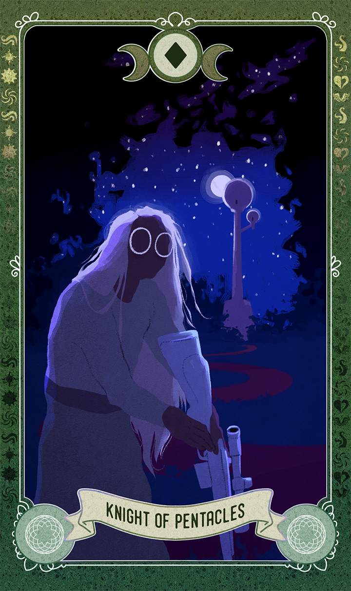 act6tarotproject: THE ACT 6 TAROT ANTHOLOGY: THE MINOR DECK (KNIGHTS) Knight of Wands
