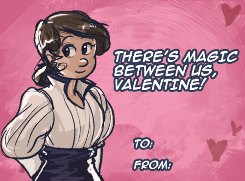 OC themed valentines part 1! HAPPY VDAY