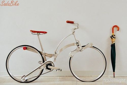 『SADA BIKE』スポークがない新発想の自転車が凄い【画像・動画】 Sada Gianluca - Hubless Foldable Sada Bike - Eurobikehttps://www