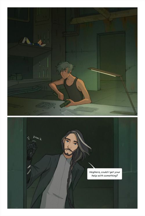 projectprotea:First pages of Protean Sea! I’m starting a new webcomic! Check it out!