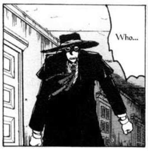Just A Collection Of Faces Alucard Makes When He First Meets Anderson;
