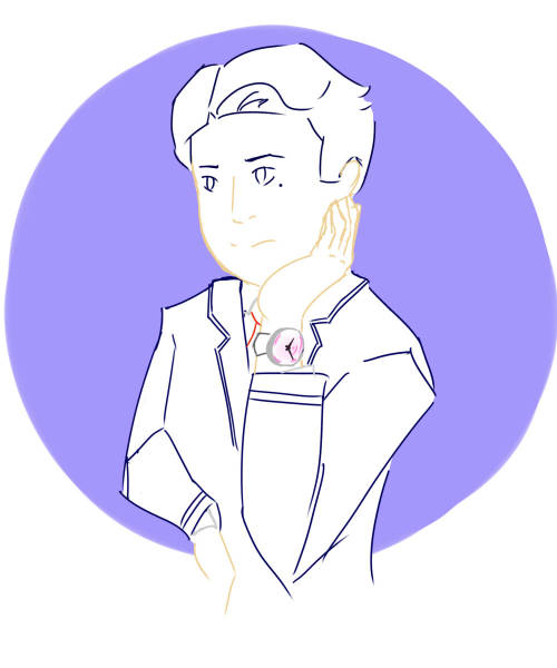 sketchy Seiji and his favorite watch