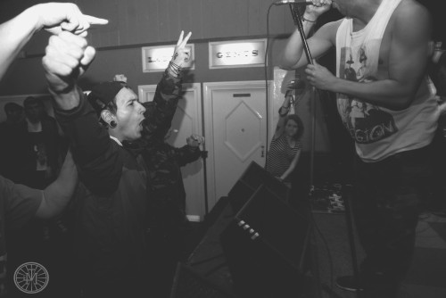 jrcmccordphotodiary:  I Declare War at Boston Music Rooms - The Plot In You Dry Ice Promotions 
