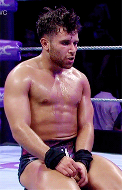 *drenched in sweat, shaking* him big 18+