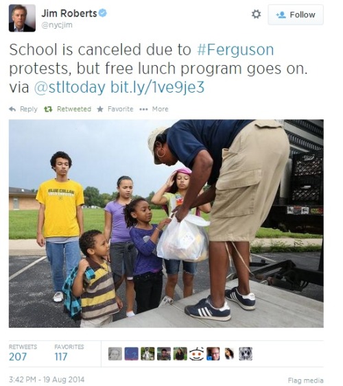iwriteaboutfeminism:Important updates from Ferguson, Tuesday afternoon. August 19th.