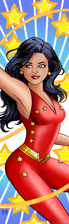 As a huge New Teen Titans and George Perez fan, I LOVED drawing this commission of Donna Troy in her