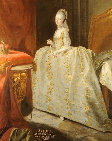 Archduchesses Maria Amalia and Maria Antonia, future Marie Antoinette, by Martin van Meytens, possib