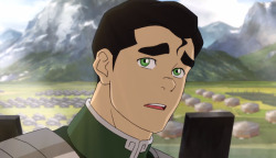 ironinkpen:   &ldquo;Aren’t all these troops going to send the wrong message?&rdquo;  I think something that we took for granted in the first few seasons is Bolin’s absolute innocence. Of course, in the Books 1-3 we sort of resented this trait because