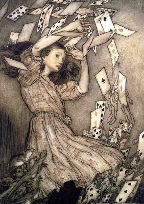 entheognosis:  Alice and Pack of Cards  by