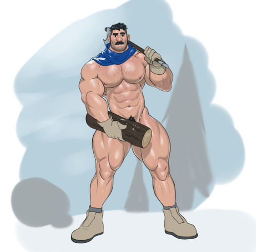 chesschirebacon:  gathering lumber for the winter